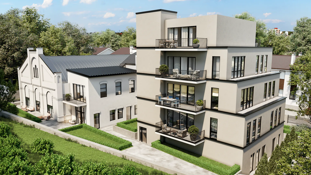 NEW APARTMENT AND TOWNHOUSES DIRECT BEHIND GRAFENBERG